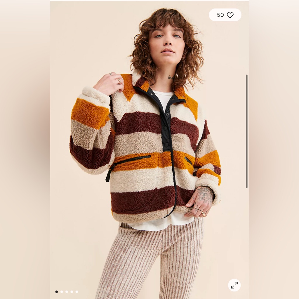 Nwt - Free People - Hit The Slopes Jacet